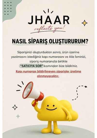 Kişiye Özel Pleksi Kapı İsimliği Modern &amp Lüks Uv Baskılı Dekoratif Kapı Numarası- Renkli Çiçekli, J Genel