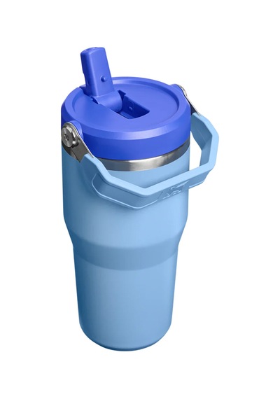 The Iceflow Flip Straw 2.0 Tumbler 0.6l / 20oz Blue Sky New 3 Adet Çok Renkli