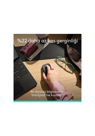 Logıtech Mobi Fold Ultra Kompakt Katlanabilir Bluetooth Mouse Siyah 910-007604 Mobi Fold Ultra 910-007604