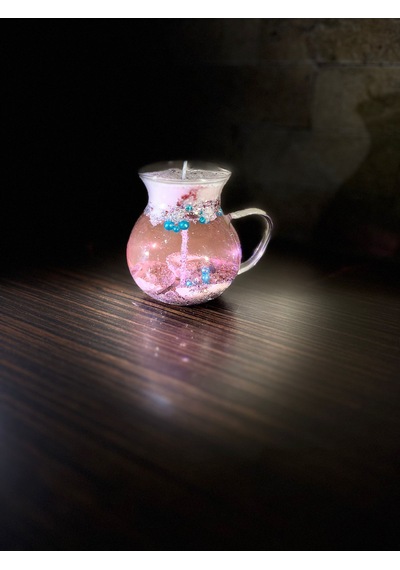 Pembe Simli Kokulu Mum Pembe