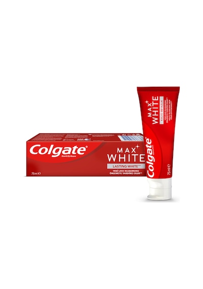Colgate Max White Kalıcı Beyazlık Diş Macunu 75 Ml 3 Adet