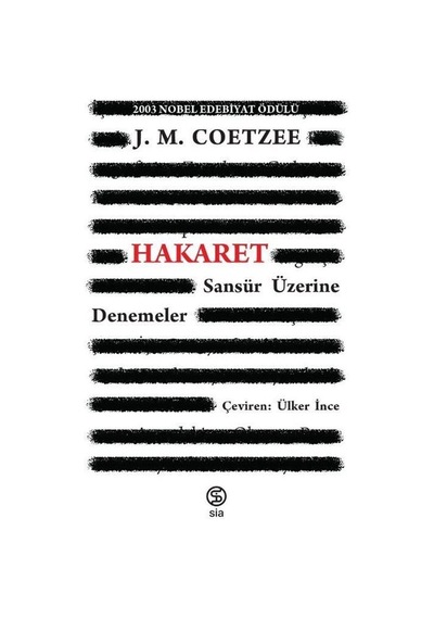 Hakaret - J.M. Coetzee - Sia