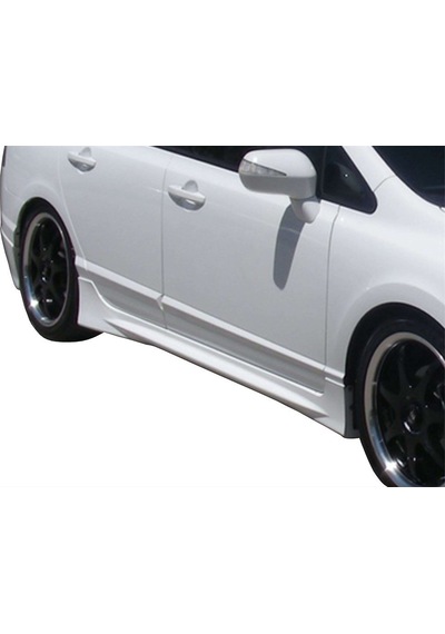 Honda Civic 8 Marşpiyel Mugen Md 2 Prç Fiber 2006 2011
