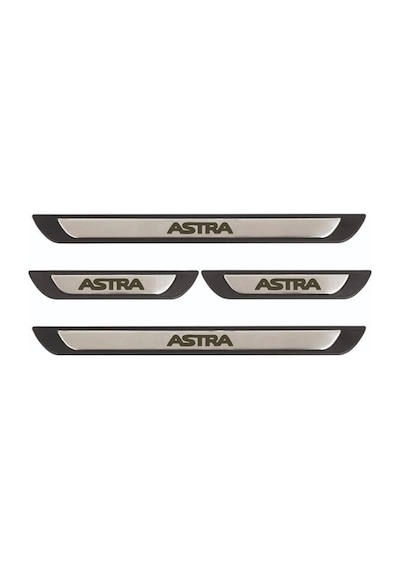 Opel Astra J Kasa 2010-2015 Modeller Old Krom Kapı Eşiği 4 Parça Paslanmaz Çelik