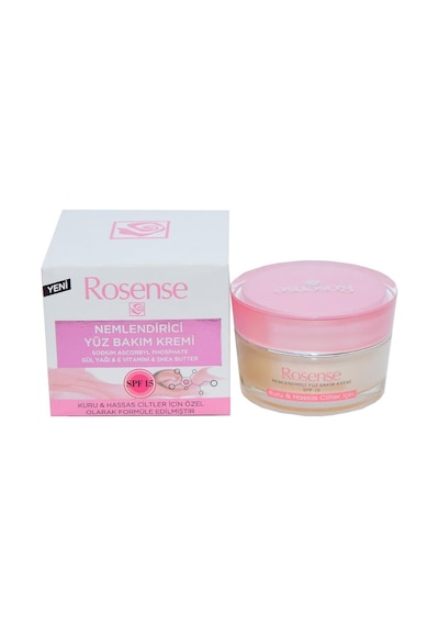 Rosense Kuru ve Hassas Ciltler Nemlendirici Yüz Bakım Kremi 50 ML