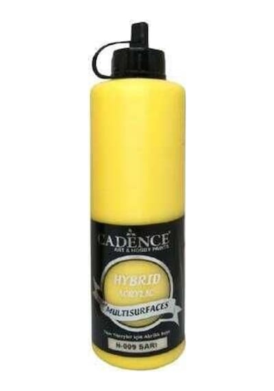 Hybrıd Akr. Multısurfaces H-009 Sarı 500ml Karışık, Çok Renkli
