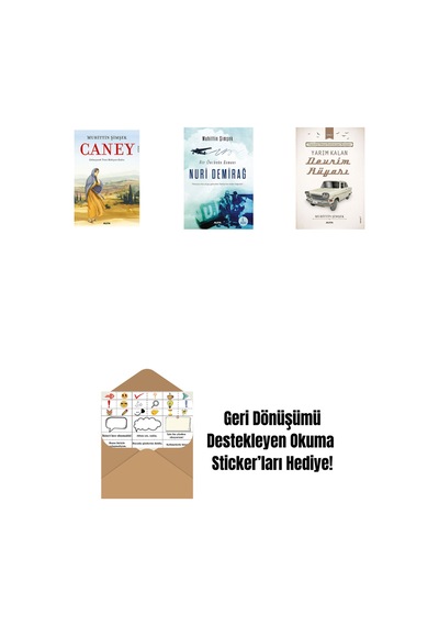 Caney + Nuri Demirağ + Yarım Kalan Devrim Rüyası + Okuma Sticker'ları