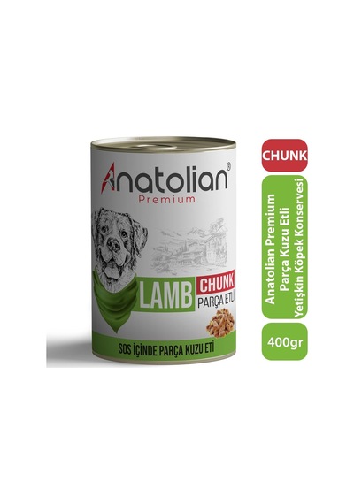 Tr Kuzulu Parça Etli Yetişkin Yaş Köpek Maması 400 Gr X 12 Adet