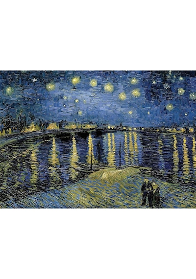 Art Puzzle Yıldızlı Gece 2, Vincent Van Gogh 1000 Parça Puzzle
