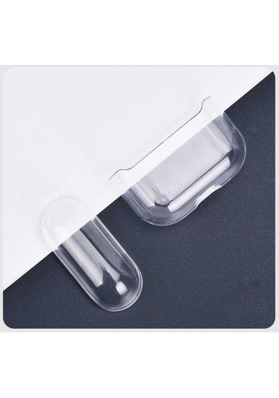 Lexroo Airpods 3. Nesil Kılıf Şeffaf Sert Kristal Airbag 14 Kılıf - Renksiz