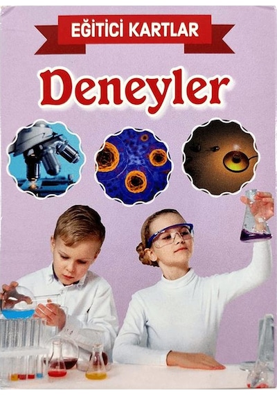 Deneyler Eğitici Oyun Kartları - Etkinlik Kartları