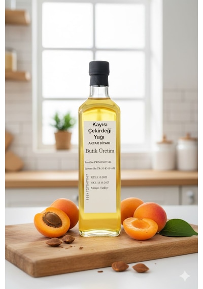 Aktar Diyarı Kayısı Çekirdeği Yağı 500 ML