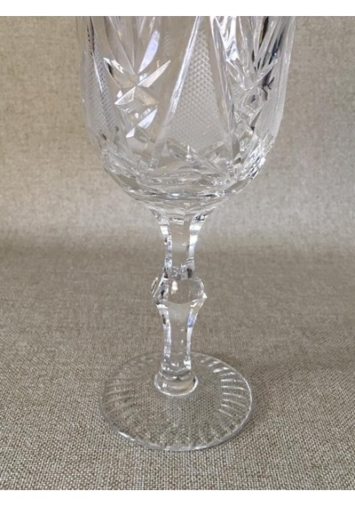 1980 Ler Avrupa Vintage Kristal Kadeh 18 Cm