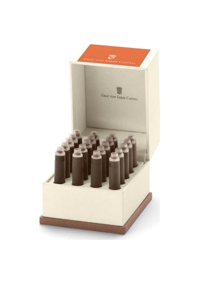 Graf von Faber Castell Dolma Kalem Kartuşu Yanık Turuncu 141141