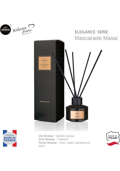 Aroma Home Elegance Likit Koku Mascarade Masai 50 ML