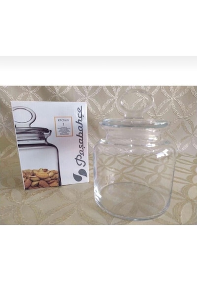 Paşabahçe 98671 Kitchen Cam Kavanoz - 6 Lı Erzak Saklama Kavanozu 1085cc.