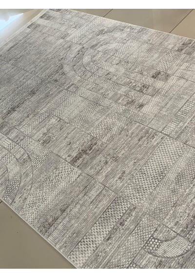 Padişah Halı Sümela 79474 095 Serisi Akrilik Salon Oturma Yatak Odası Halısı Gri