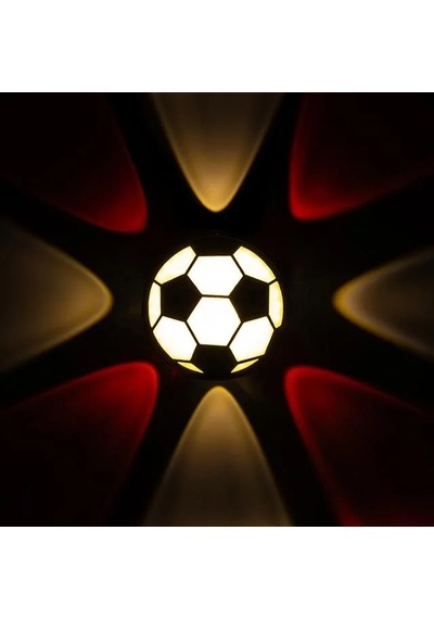 Powermaster Pm-24456 Gün Işığı - Kırmızı Futbol Topu Dekoratif Led Duvar Aplik