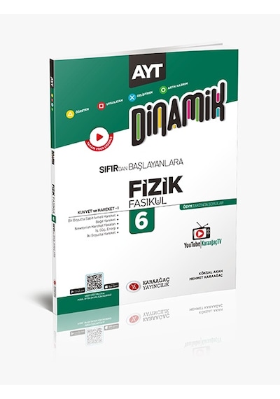 Karaağaç Yayınları Dinamik AYT Fizik Fasikülleri 6