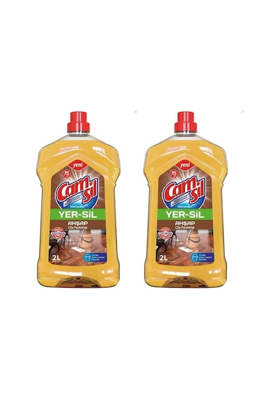 Camsil Yer-sil Ahşap 2 L Dökme 2li Paket 1000'li Set