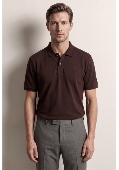 D'S Damat Ds Damat Regular Fit Pas %100 Pamuklu Uzun Ömürlü Kıvrılmaz Polo Yaka Nakışlı T-shirt 4hc14ort51000 Ps1