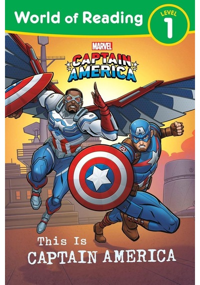 World Of Reading: This Is Captain America Level 1 Reader - World Of Reading Ciltli Marvel Press