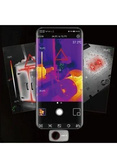 Unit Uti720m 256x192 Android Telefon Termal Kamera