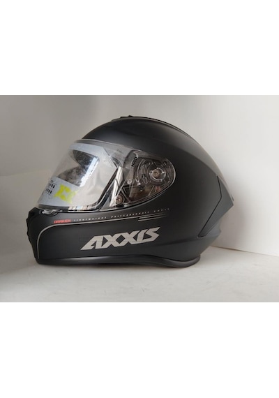 Kask Axxıs Draken - Full Face Siyah - Kırmızı - Beyaz