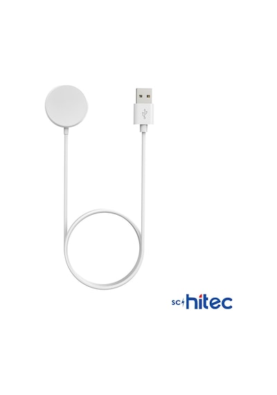 Schitec Hw22 Pro Akıllı Saat Kablosuz Şarj Aleti H11-hw-hk-dtno1-s8 Ultra-hello Modeller İle Uyumlu Beyaz