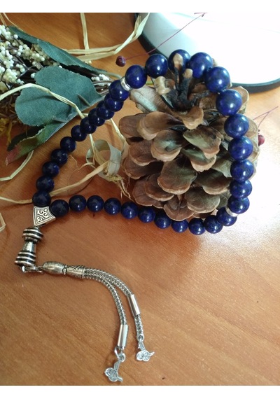 Lapis Lazuli Taşı Tespih / Doğaltaş Tespih