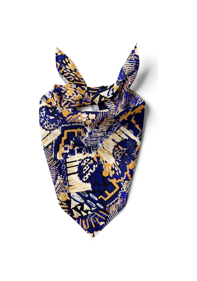 Talısman Blue Desen Bandana/fular Çok Renkli