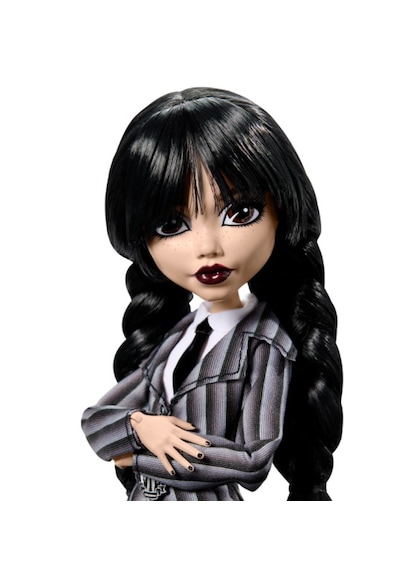 Monster High Wednesday Okul Üniformalı Bebek HXJ04