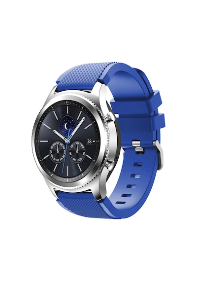 Huawei Watch Gt5 Gt4 Gt2e Gt2 Gt3 Gt3 Pro Honor Watch 2 Uyumlu Silikon Kordon Lacivert
