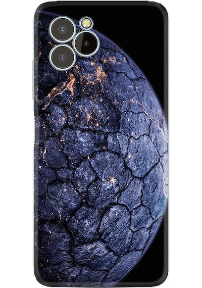 Oukitel C21 Pro Kılıf Resimli Desenli Silikon Platinium Series Neptune 1812