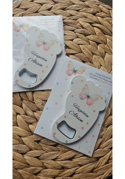 Ayak Açacak Kız Erkek Bebek Hediyelik Magnet 20li