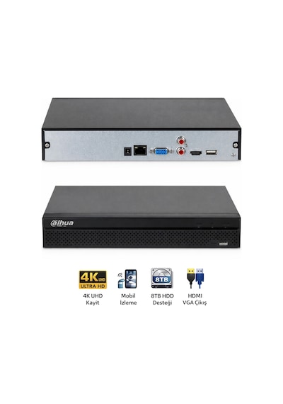 Nvr2108hs-4ks3 8 Kanal 4k Güvenlik Kamera Nvr