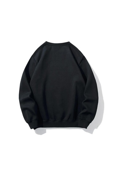 Brz Collection Unisex Oversize No Tears Sweatshirt Siyah