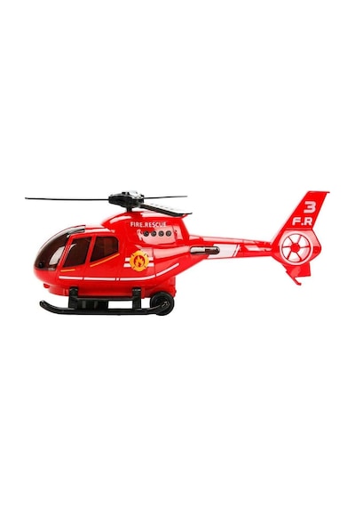 Sesli Ve Işıklı Projeksiyonlu İtfaiye Helikopteri 30 Cm