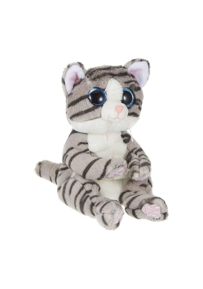 Arkhenx Gri Peluş Kedi Mitzi 15 Cm Bzs1