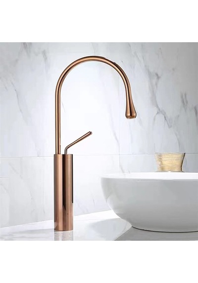 F-813 Rose Lavabo Bataryası Bakır