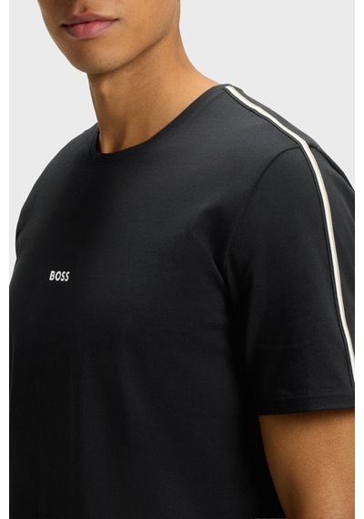 Boss Erkek T Shirt 50545930 001 Siyah SIYAH