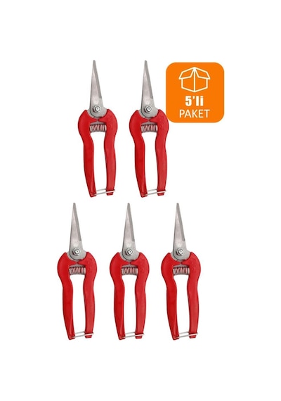 Gcn Bağ Makası Bitki Çiçek Narenciye Üzüm Budama Makası 19 Cm 5 N11.984