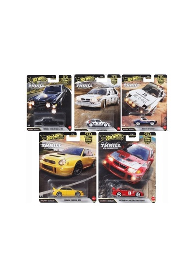 Hot Wheels Premium - Thrill Climbers 5li Set - Fpy86-976q