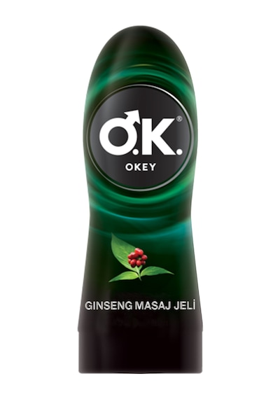 Okey Çilek Kayganlaştırıcı Jel 100 ML + Okey Ginseng Masaj Jeli 200 ML
