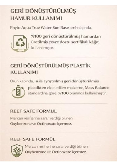 Phyto Aqua Sun Base Spf50+ Nemlendirici Güneş Kremi Niacinamide Leke Karşıtı 50 Ml
