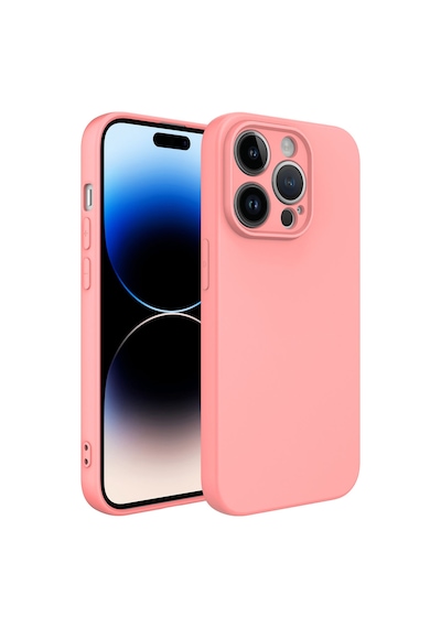Apple Uyumlu iPhone 14 Pro Max Uyumlu Zore Kamera Korumalı Mara Lansman Kılıf-pembe Pembe -