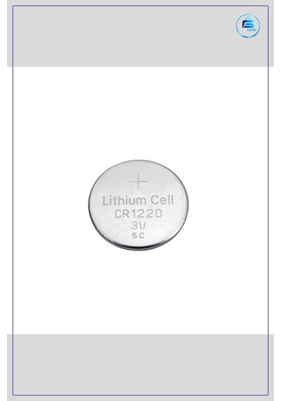 Düğme Pil Cr1220 Lityum 3v Saat Kumanda Hesap Makinesi Uyumlu Met