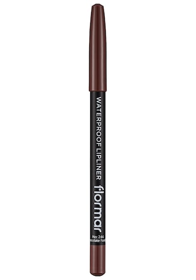 Flormar Waterproof Lipliner Sudan Etkilenmeyen Dudak Kalemi 244 Chocolate Fondue