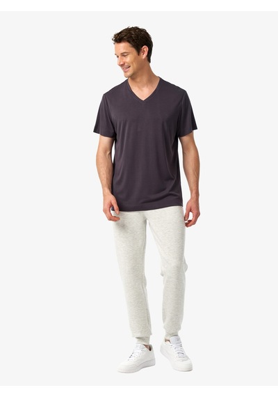 Blackspade Erkek V Yaka T-shirt 41014 - Antrasit