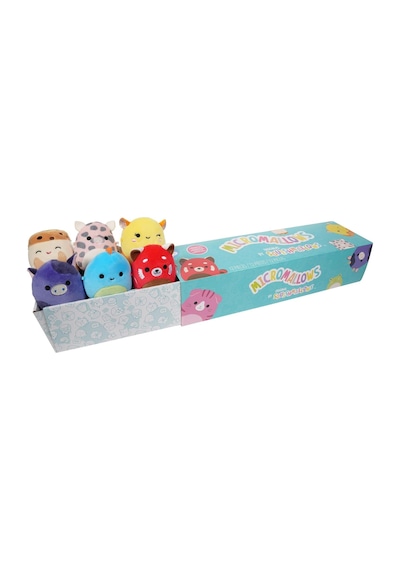 Squishmallows Orijinal Micromallows 12'li Paket Mini Peluş Seti 6.5 Cm Koleksiyon Oyuncak Çok Renkli